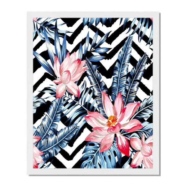 Obraz v rámu Liv Corday Provence Floral Mix, 40 x 50 cm