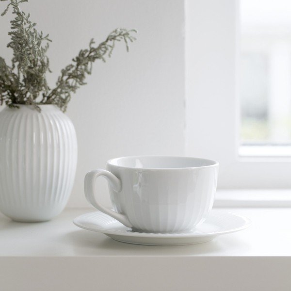 Bílý porcelánový šálek Kähler Design Hammershoi, 250 ml-image-2
