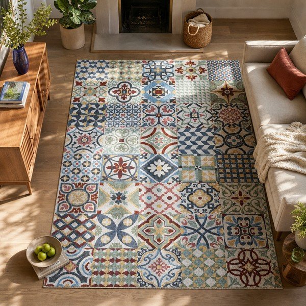 Koberec Universal Azulejos, 140 x 200 cm-image-1