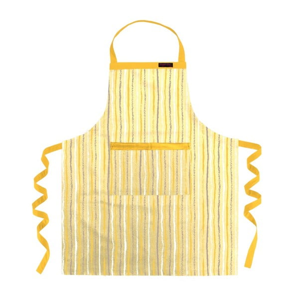 Kuchyňská zástěra Gold Striped