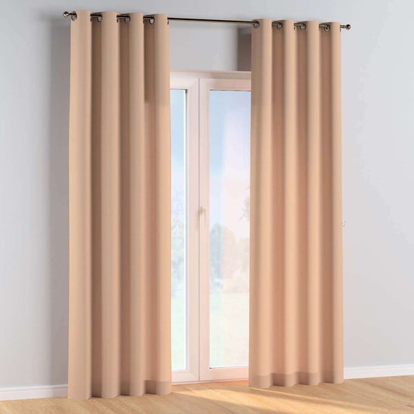 Béžový závěs 260x130 cm Cotton Story - Yellow Tipi-image-3