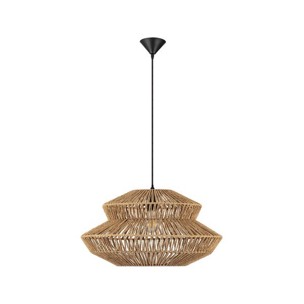 Provazové závěsné svítidlo v přírodní barvě ø 50 cm Nua – Nova Luce