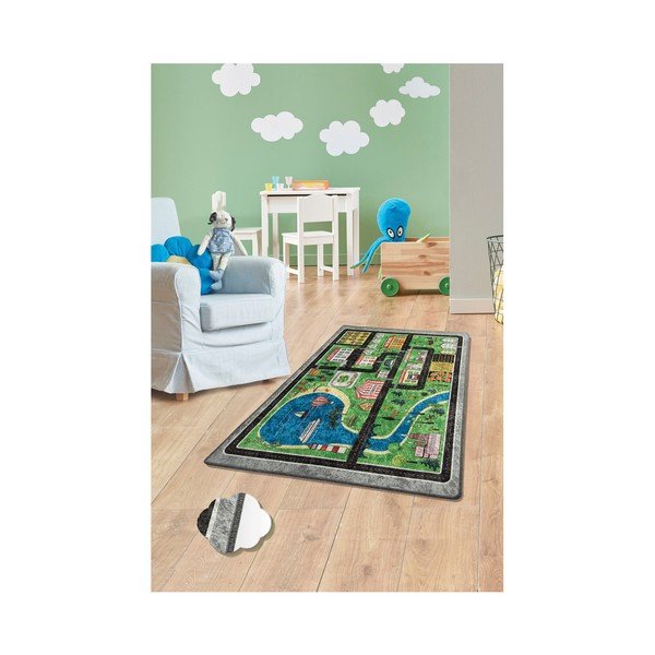 Dětský koberec Traffic, 100 x 160 cm-image-2