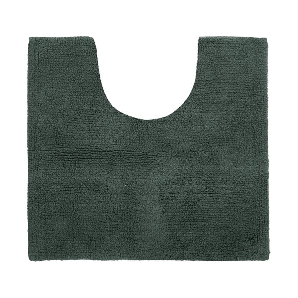 Tmavě zelená koupelnová předložka 50x45 cm Riva - Tiseco Home Studio