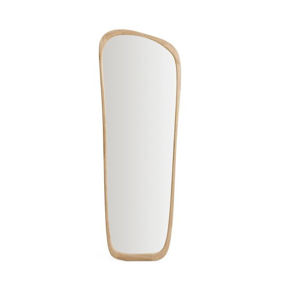 Nástěnné zrcadlo s dřevěným rámem 94,5x192 cm Alura – Kave Home-image-3
