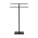 Černý kovový stojan na ručníky Blomus, výška 86 cm