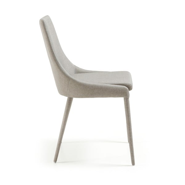 Šedá jídelní židle Kave Home Fabric-image-1