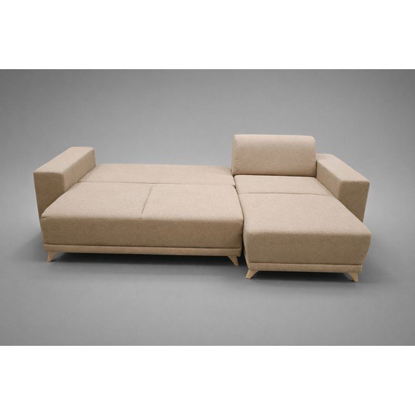 Hnědá rozkládací/s úložným prostorem rohová pohovka Classy Sophie - II. jakost – Miuform-image-4