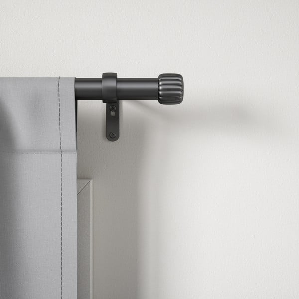 Matně černá ocelová roztažitelná garnýž 168 - 305 cm Cleo – Umbra-image-1