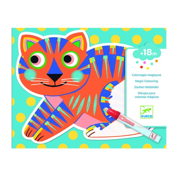 Vodní omalovánky Djeco Velká zvířátka-image-1