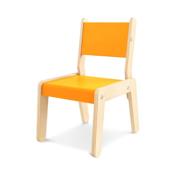 Oranžová dětská židle Timoore Simple
