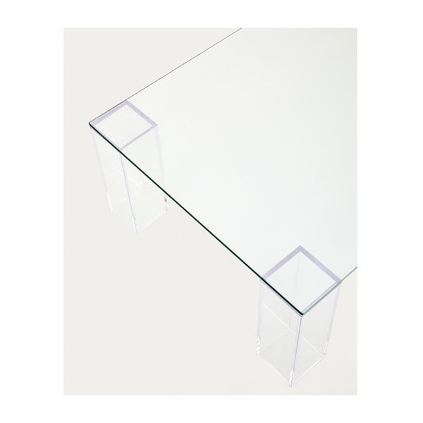 Skleněný konferenční stolek 60x140 cm Adularia – Kave Home-image-4