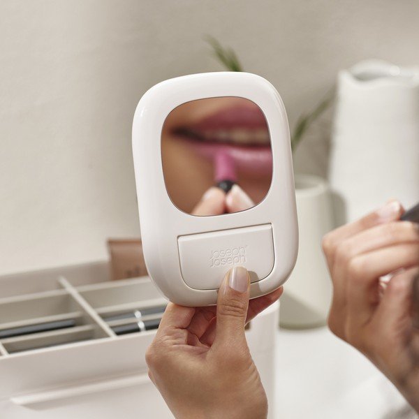 Béžový plastový koupelnový organizér na kosmetiku Viva – Joseph Joseph-image-4