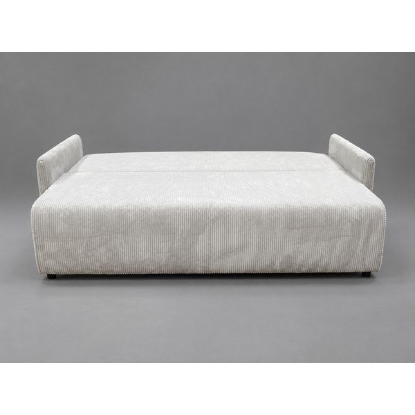 Béžová manšestrová rozkládací/s úložným prostorem pohovka 211 cm Marcel - II. jakost – Bobochic Paris-image-4