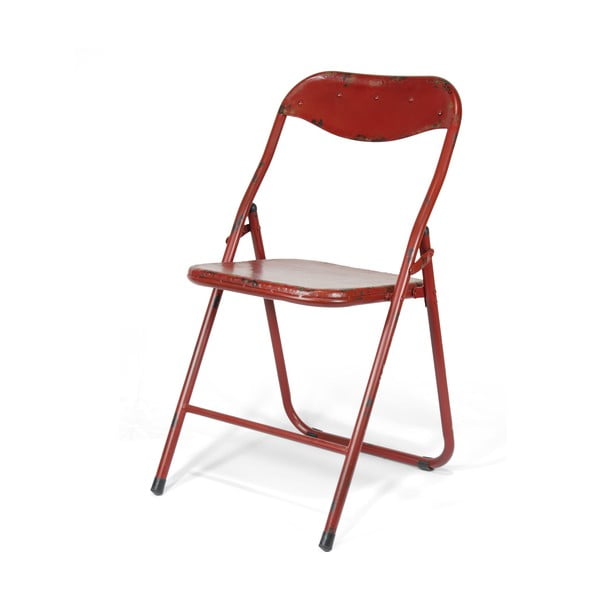 Skládací židle Harrison, červená