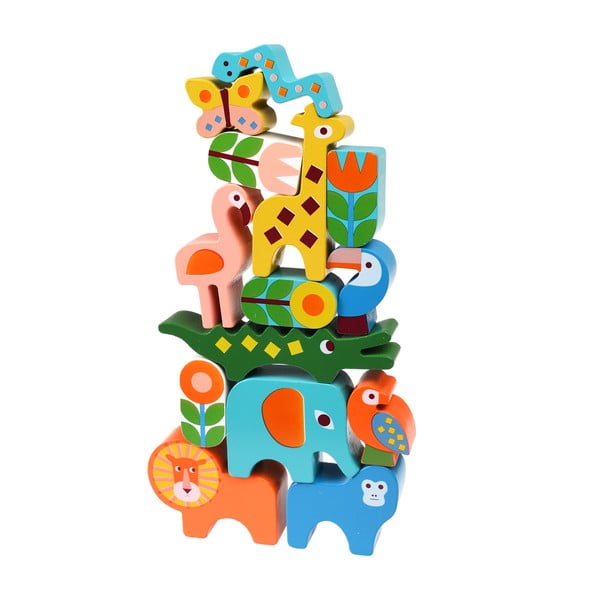 Dřevěná skládací věž Wild Wonders – Rex London-image-2