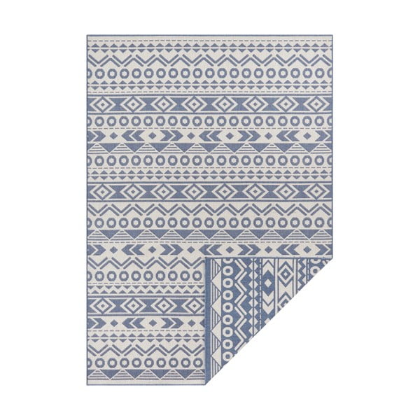 Modro-bílý venkovní koberec Ragami Roma, 200 x 290 cm