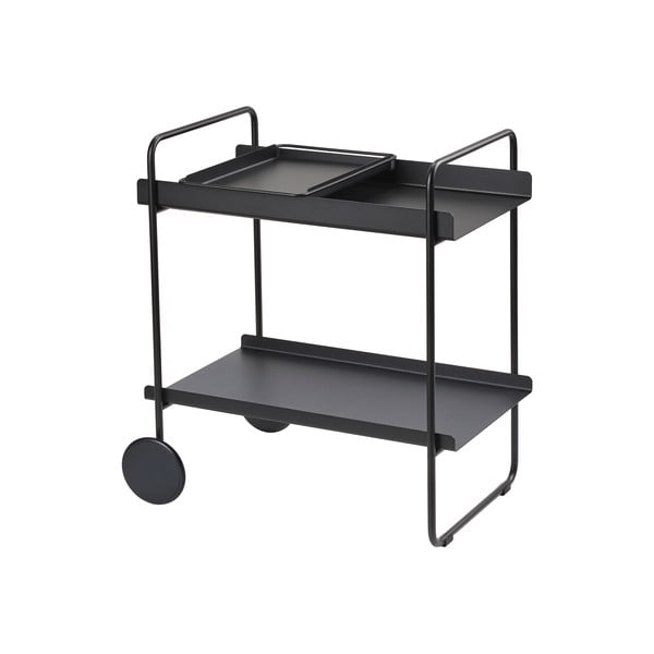 Kovový servírovací stolek na kolečkách 40.5x61 cm A-Cocktail – Zone-image-3