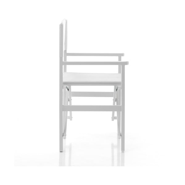 Bílá kovová zahradní židle Milos – Tomasucci-image-1