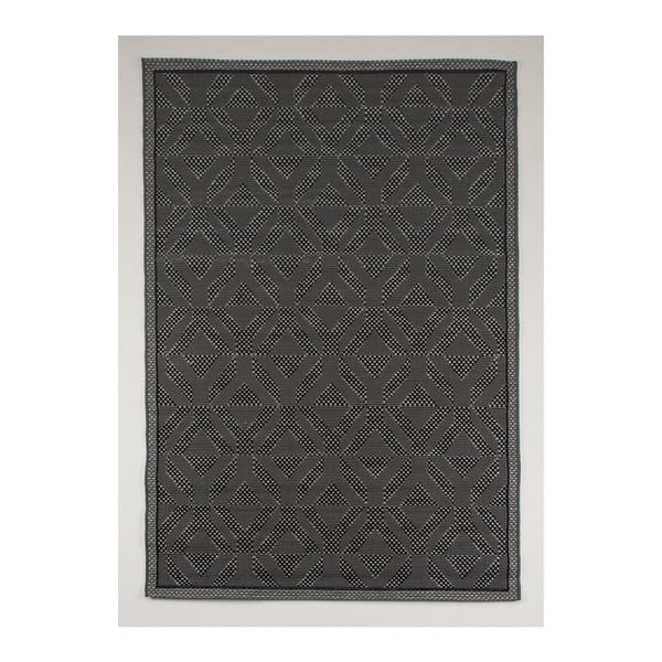 Černý koberec vhodný do exteriéru Casa Natural Antea, 230 x 150 cm