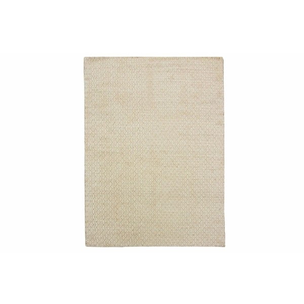 Ručně tkaný koberec Kilim Beige Black, 160x230 cm
