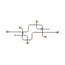 Šedý kovový nástěnný věšák 60,5 cm Metro – PT LIVING