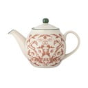 Krémová konvice na čaj s vánočním motivem z kameniny 900 ml Beth – Bloomingville