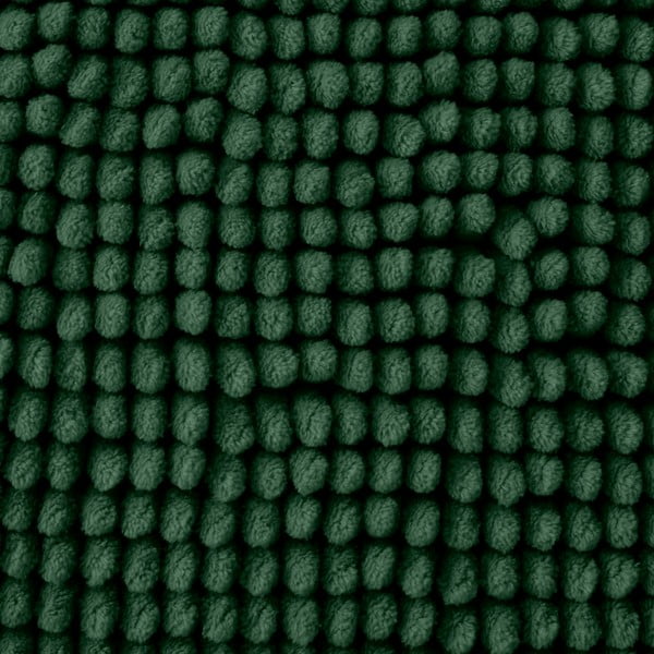 Tmavě zelená koupelnová předložka 50x80 cm Bobble – Catherine Lansfield-image-3
