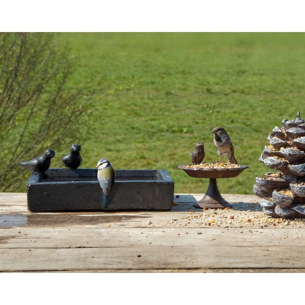 Černé keramické pítko pro ptáky Esschert Design Eve-image-1