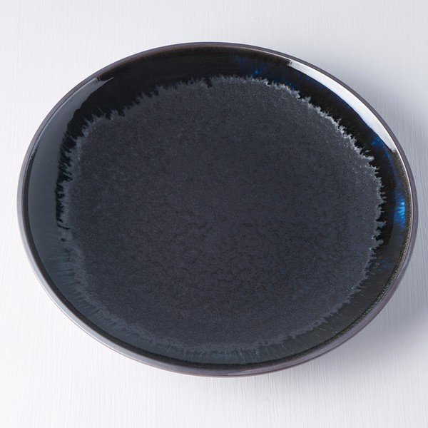 Tmavě modrý keramický talíř MIJ Matt, ø 25 cm-image-3
