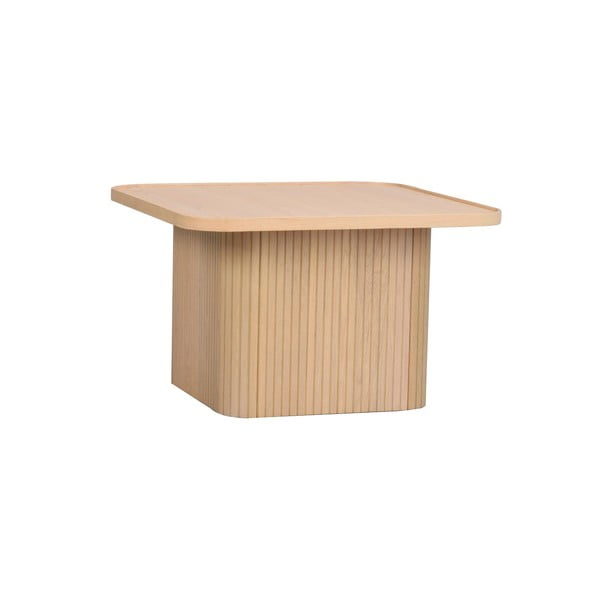 Přírodní odkládací stolek z dubového dřeva Rowico Sullivan, 60 x 60 cm-image-4