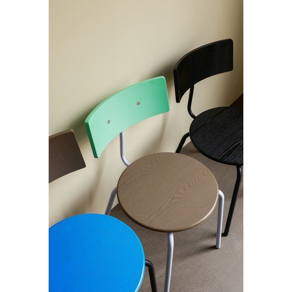 Jídelní židle v zelené a přírodní barvě v sadě 4 ks Koi – Hübsch-image-1