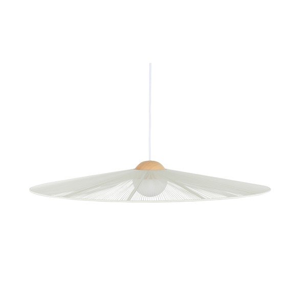 Bílé stmívatelné závěsné svítidlo ø 80 cm Belle – Zuiver