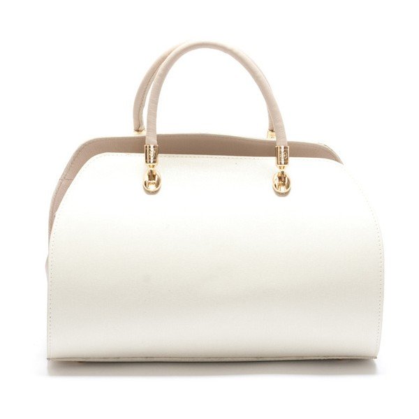 Kožená kabelka Mangotti 415 Beige-image-1