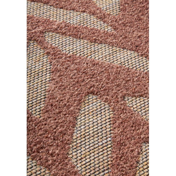 Venkovní koberec z recyklovaných vláken v cihlové barvě 200x290 cm Georgette – Villeroy&Boch-image-4