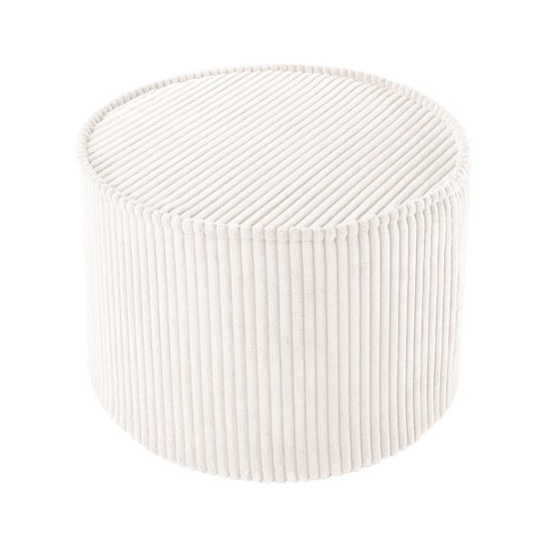 Krémový manšestrový dětský puf – Wigiwama