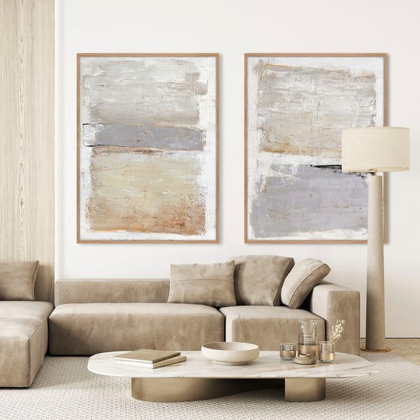 Ručně malovaný obraz 90x120 cm Scenario 2    – Malerifabrikken-image-2