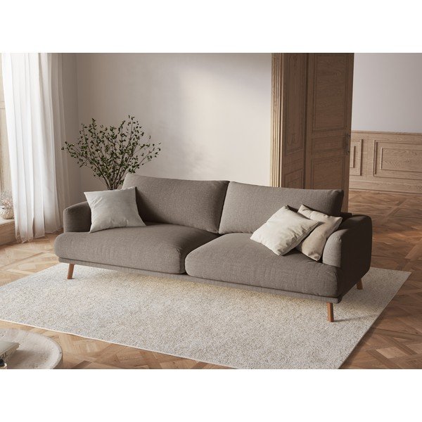 Taupe pohovka 200 cm Naomi – Micadoni -image-1