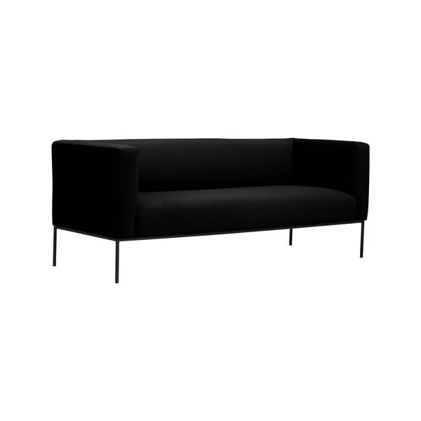 Černá pohovka Windsor & Co Sofas Neptune, 195 cm-image-2