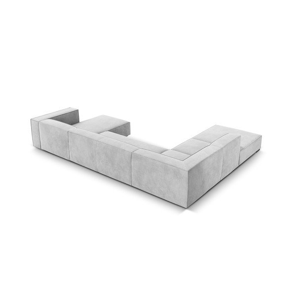 Světle šedá rohová pohovka (levý roh) Madame – Windsor & Co Sofas-image-3