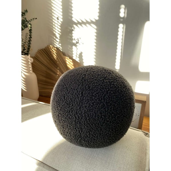 Dekorační polštář z materiálu bouclé ø 20 cm Top – Mioli Decor-image-4