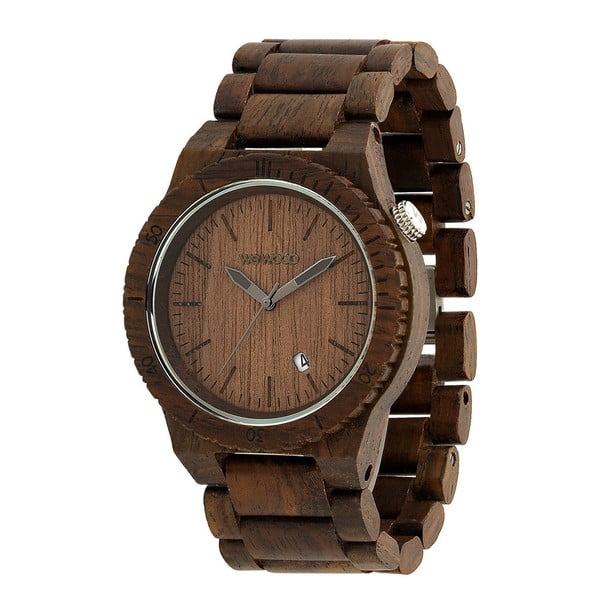 Dřevěné hodinky Beta Chocolate