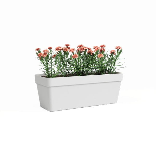 Samozavlažovací truhlík z recyklovaného plastu 50 cm Capri – Artevasi-image-2