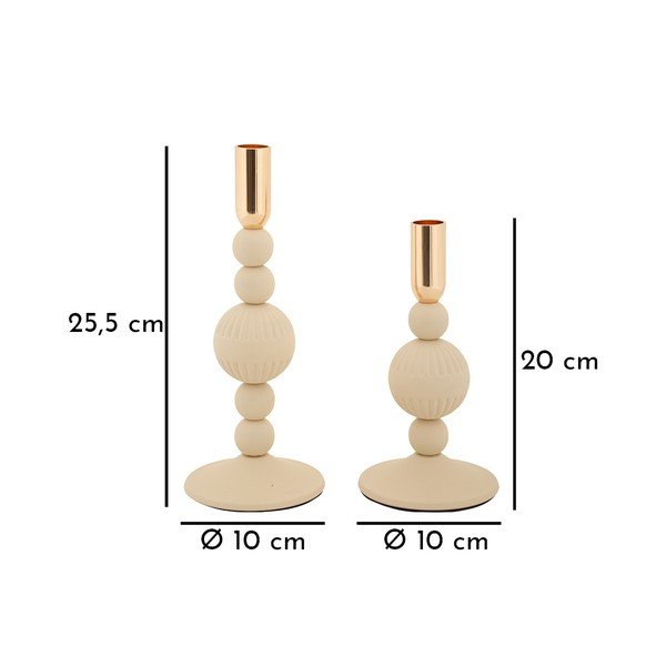 Kovové svícny v sadě 2 ks Aster – Mauro Ferretti-image-4