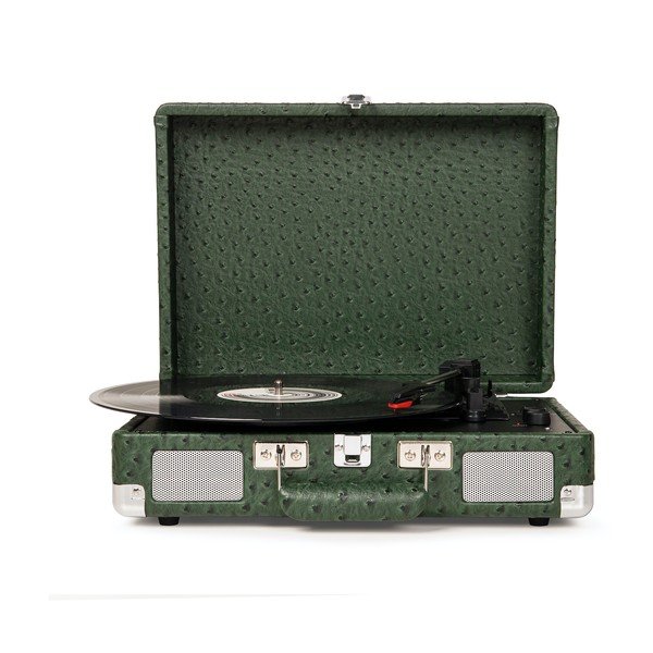 Tmavě zelený gramofon Crosley Plus Ostrich-image-4