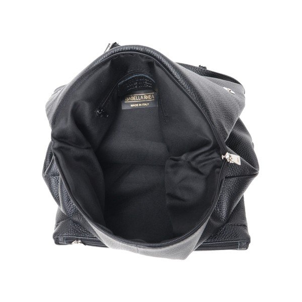 Černý kožený batoh Isabella Rhea-image-2