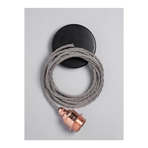Závěsný kabel Copper Elephant Grey