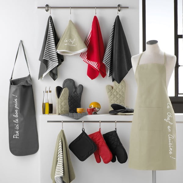 Utěrky z mikrovlákna v sadě 3 ks 40x40 cm Cuistot – douceur d'intérieur-image-1