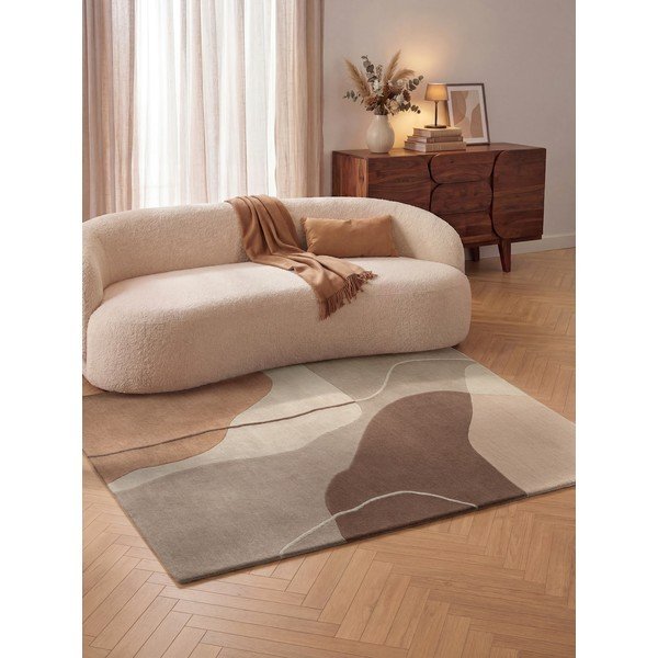 Hnědý vlněný koberec 120x170 cm Muse – Villeroy&Boch-image-2