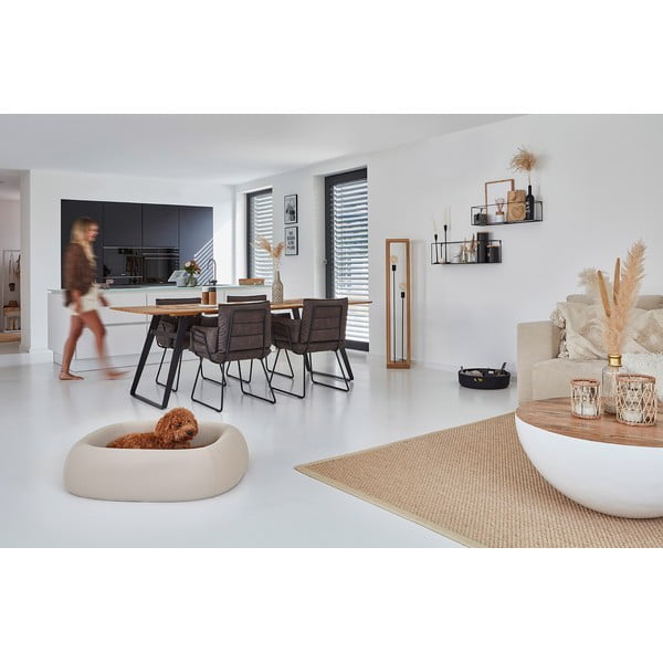 Světle hnědý pelíšek pro psa 93x113 cm Barca Taupe M/L – MiaCara-image-3